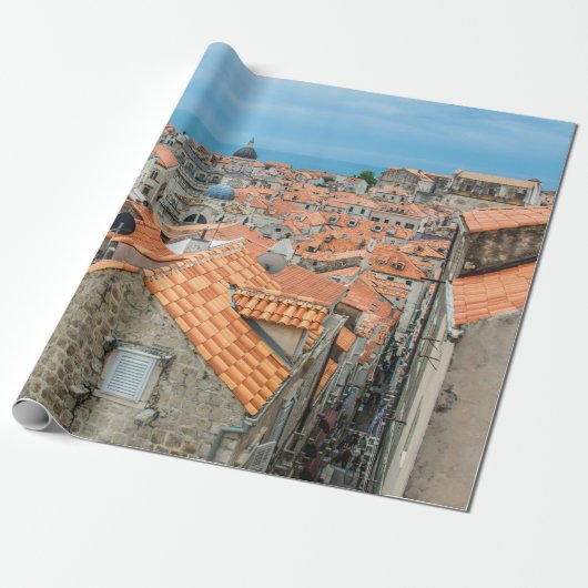 Dubrovnik Stadtzentrum Geschenkpapier (Ungerollt)