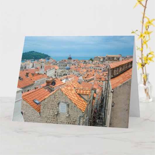 Dubrovnik Stadtzentrum Karte (Gelbe Blume)