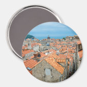 Dubrovnik Stadtzentrum Magnet (Vorderseite/Rückseite)