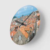 Dubrovnik Stadtzentrum Runde Wanduhr (Winkel)