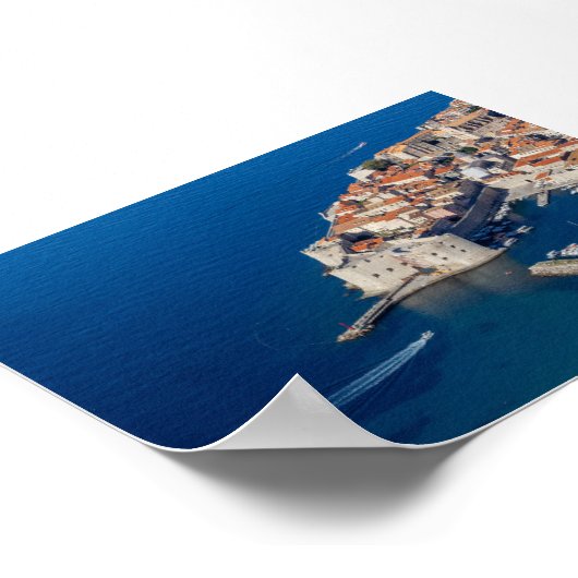Dubrovnik view poster (Ecke)