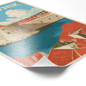 Dubrovnik Vintag Fotodruck (Ecke)
