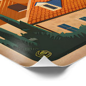 Dubrovnik Vintag Poster (Ecke)