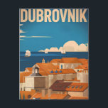 Dubrovnik Vintag Postkarte<br><div class="desc">Dubrovnik Kroatien Vintag</div>