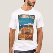 Dubrovnik Vintag T-Shirt (Vorderseite)