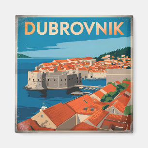 Dubrovnik vintage magnet