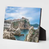 Dubrovnik Wände Blick aufs Meer Fotoplatte (Seite)