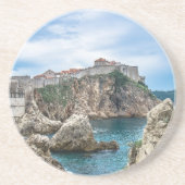 Dubrovnik Wände Blick aufs Meer Getränkeuntersetzer (Vorne)