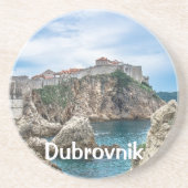 Dubrovnik Wände Blick aufs Meer Getränkeuntersetzer (Vorne)