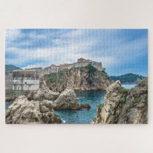 Dubrovnik Wände Blick aufs Meer Puzzle