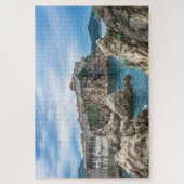 Dubrovnik Wände Blick aufs Meer Puzzle (Vertikal)