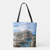 Dubrovnik Wände Blick aufs Meer Tasche (Rückseite)