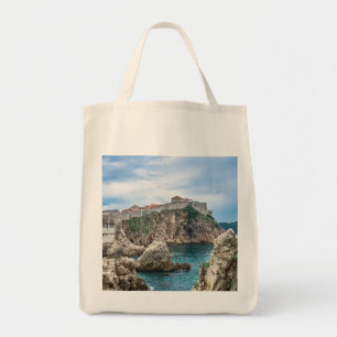 Dubrovnik Wände Blick aufs Meer Tragetasche