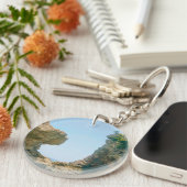 Dubrovnik West Harbor and Pier Schlüsselanhänger (Vorderseite rechts)