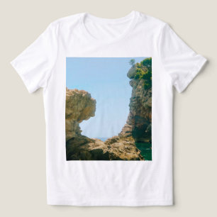 Dubrovnik West Harbor and Pier Tri-Blend Shirt