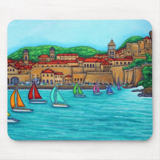 DubrovnikRegatta Mousepad (Vorne)