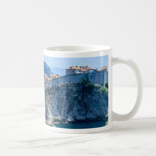 Dubrovniks alte Stadt Kaffeetasse (Rechts)