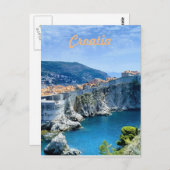 Dubrovniks Altstadt Postkarte (Vorne/Hinten)