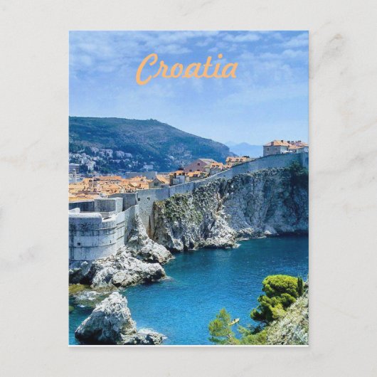 Dubrovniks Altstadt Postkarte (Vorderseite)