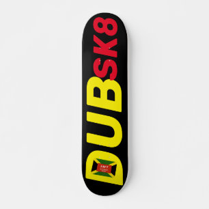 DUBSK8 JMT Skateboard, 7¾" Deck Skateboard
