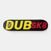DUBSK8 JMT Skateboard, 7¾ Zoll Deck Skateboard (Horizontal)