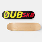 DUBSK8 JMT Skateboard, 7¾ Zoll Deck Skateboard (Horizontal)