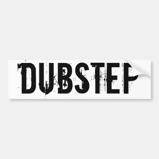 DUBSTEP AUTOAUFKLEBER (Vorne)