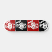 Dubstep bürstete Quadrant-Brett Skateboard (Horizontal)