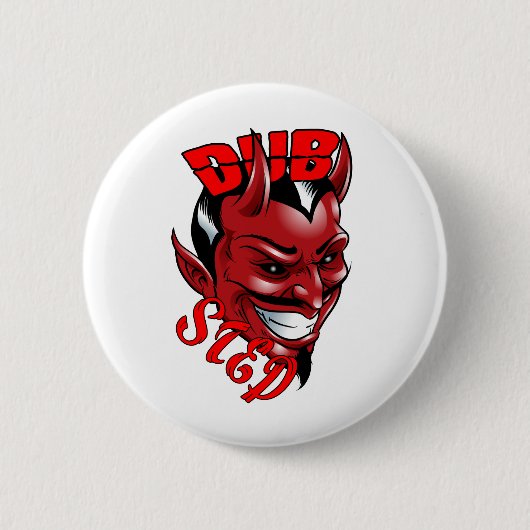 Dubstep Devil Button (Vorderseite)