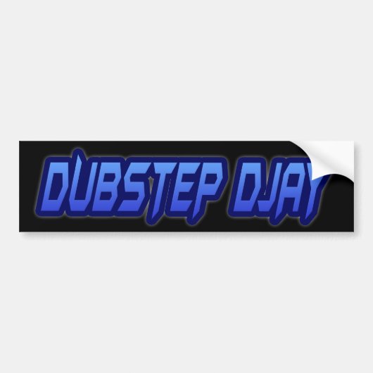 DUBSTEP DJAY AUTOAUFKLEBER (Vorne)