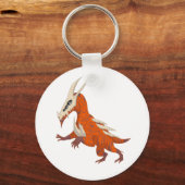 Dubstep Dragon Schlüsselanhänger (Vorderseite)