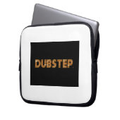 DUBSTEP Elektronik-Tasche Laptopschutzhülle (Vorderseite Links)