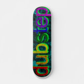 Dubstep Farbspektrum-Probrett Skateboard (Vorne)