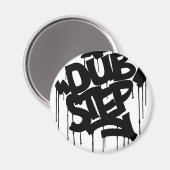 Dubstep FatCap Black Magnet (Vorderseite/Rückseite)