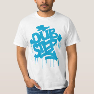Dubstep FatCap Himmel-Blau T-Shirt