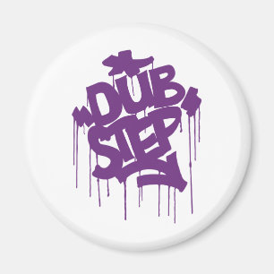 Dubstep FatCap Kush lila Magnet