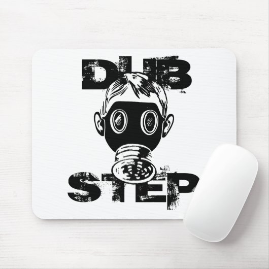 Dubstep Gasmaske Mousepad (Mit Mouse)
