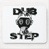 Dubstep Gasmaske Mousepad (Vorne)