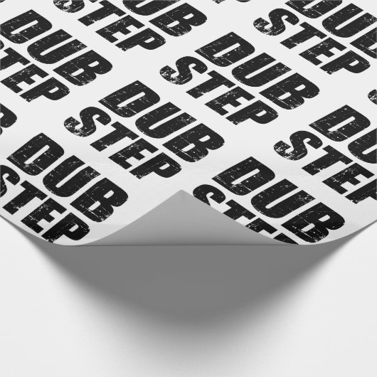 Dubstep Geschenkpapier (Ecke)