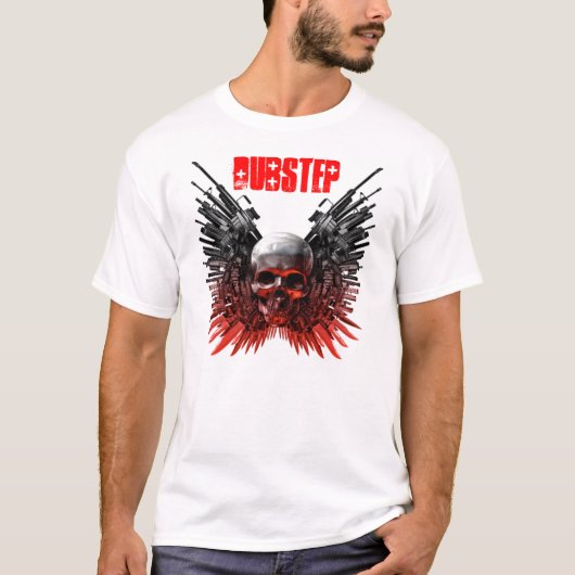 DubStep Gewehre T-Shirt (Vorderseite)