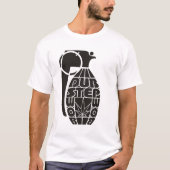 dubstep granade T-Shirt (Vorderseite)