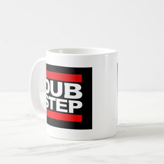 DUBSTEP KAFFEETASSE (Vorderseite Links)