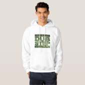 DUBSTEP knospt Dubstep Musik Hoodie (Vorne ganz)