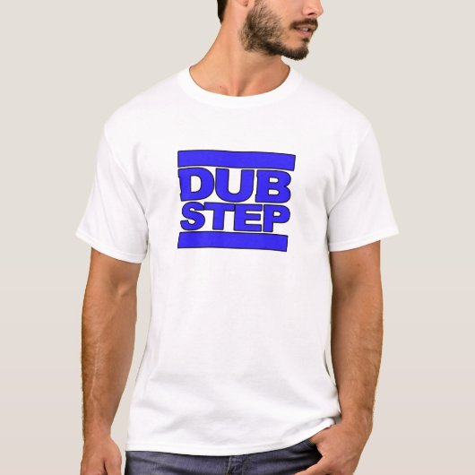DUBSTEP Logoblau T-Shirt (Vorderseite)