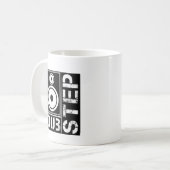 Dubstep Loudspeaker D Kaffeetasse (Vorderseite Links)