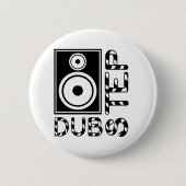 Dubstep Loudspeaker E Button (Vorderseite)