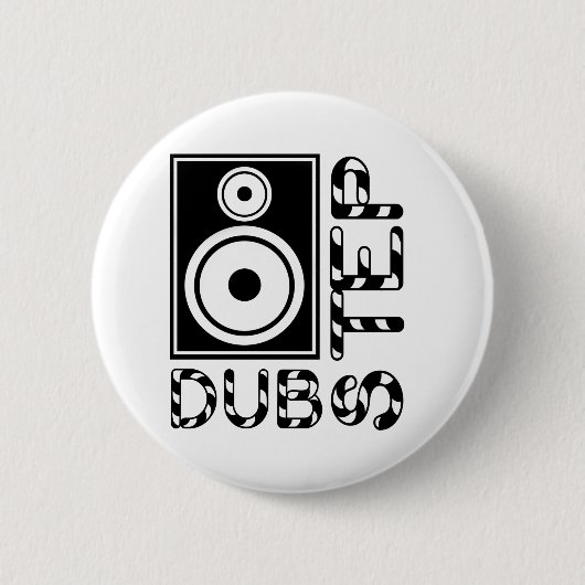 Dubstep Loudspeaker E Button (Vorderseite)
