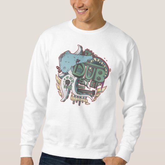 Dubstep Monster-Sweatshirt Sweatshirt (Vorderseite)