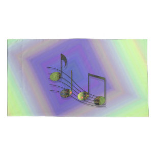 Dubstep Noten Kissenbezug
