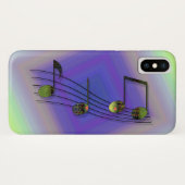Dubstep Notes iPhone Case-Mate-Fall Case-Mate iPhone Hülle (Rückseite (Horizontal))